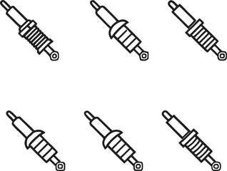 Dynamic abstract geometric shapes with bold lines and vibrant color splashes in a striking silhouette style