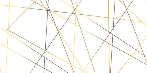 Obraz premium Luxury modern technology concept diagonal line .Abstract transparent background with golden and orange lines .golden geometric random chaotic creative lines 