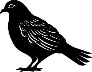 Obraz premium Pigeon - High Quality Vector Logo - Vector illustration ideal for T-shirt graphic