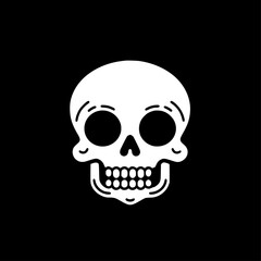 Skull - High Quality Vector Logo - Vector illustration ideal for T-shirt graphic