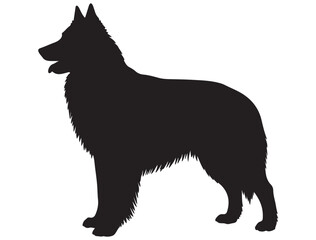 BELGIAN TERVUREN DOG SILHOUETTE
