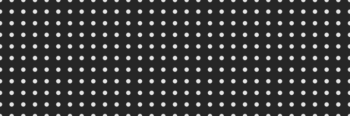 texture for note or notebook. black sheet paper. white mesh pattern. seamless Polka dot background. vector texture for note or notebook