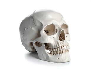 Obraz premium Detailed anatomical human skull