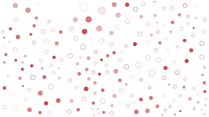 red background with hearts, Soft Pastel Abstract Seamless Pattern