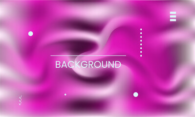 Vibrant Magenta and White Gradient Flow with Subtle Geometric Accents