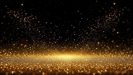 Gold glitter background