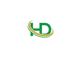 Lette HD logo design vector icon template