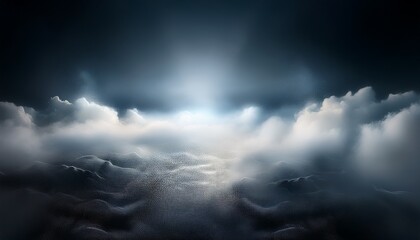 Obraz premium dense fog with a luminous backdrop featuring an abstract theme