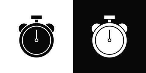 Fasting time icon silhouette set. vector pictograms for ui