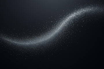 glittering silver wave background