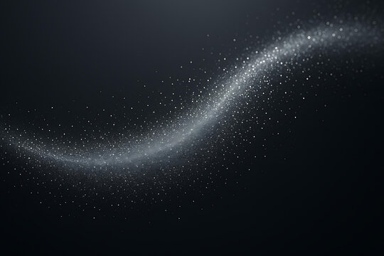 glittering silver wave background
