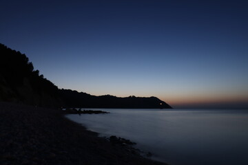 Obraz premium sunset over the sea