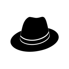 Fototapeta premium black hat vector illustration