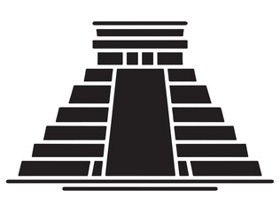 CHICHEN ITZA SILHOUETTE