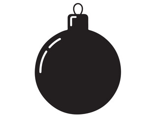 CHRISTMAS BALL SILHOUETTE 