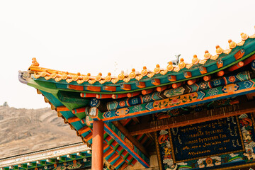 ULAANBAATAR. MONGOLIA. 18 MAY 20125 temple in Gorkhi Terelj National Park, Mongolia