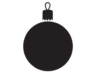 CHRISTMAS BALL SILHOUETTE 