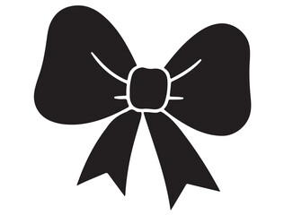 CHRISTMAS BOW SILHOUETTE