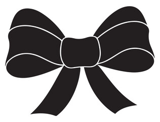 CHRISTMAS BOW SILHOUETTE