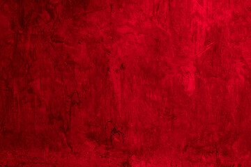 Old wall texture cement black red  background abstract dark color design are light with white gradient background.