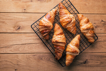 Fresh croissants