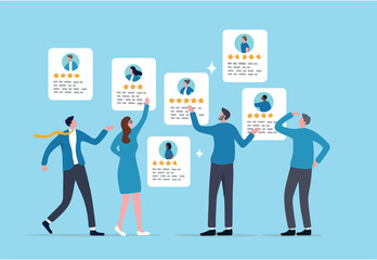 Choosing candidate alternative, recruitment human resources manager, finding employee for job vacancy, discover new talent or applicant concept, business people HR choosing prospect candidate resume