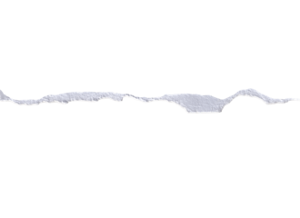 Ripped thin torn paper edges isolated on png background, Thin Torn Paper Strip with Rough Edge - Horizontal Isolated Minimalist Design Element and Copy Space Overlay
