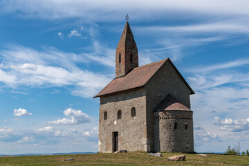 St. Michael's Chapel in the village of Drazovce near Nitra, Slovakia, Europe