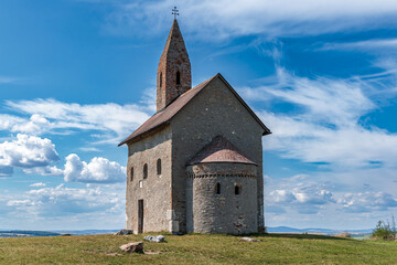 St. Michael's Chapel in the village of Drazovce near Nitra, Slovakia, Europe