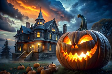 Profile portrait of a beautiful young woman with glowing golden network connections