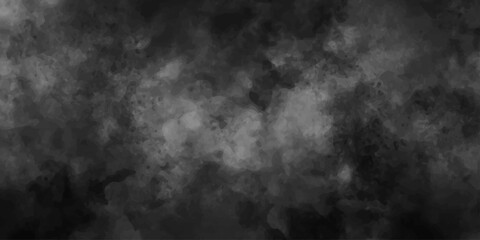 Fototapeta premium Abstract black and white smoke clouds create a dramatic, textured background resembling a stormy night sky with hints of mysterious fog and light