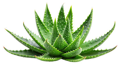 Fototapeta premium aloe vera plant isolated