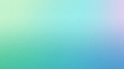 Fototapeta premium Soft Pastel Blue Green Gradient Background,