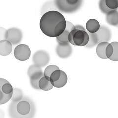 Floating Bubbles – Black Transparent PNG