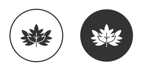 Fototapeta premium Mint icon, flat vector simple element illustration from editable concept