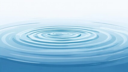 Ripples on still water