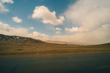 This is how Mongolian people live nomadic style with their traditional yurt in Mongolia