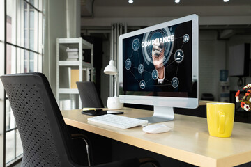 Compliance system for modish online corporate business to meet quality standard