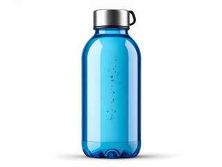 realistic mockup of a smart water bottle