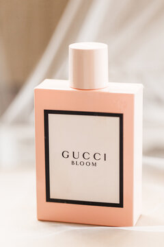 Gucci Bloom Perfume on a beautiful background