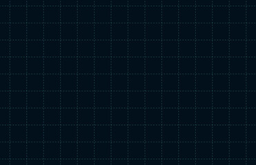 Technical Blueprint: Precise Grid Pattern with Subtle Blue Dashes on a Dark Background Composition.