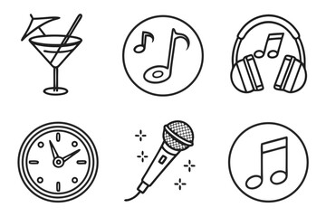 set of kitchen utensils