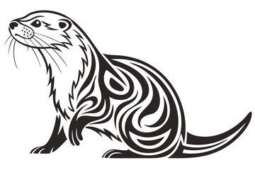 vector image of a lion