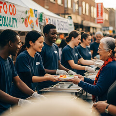 Community Food Distribution Event