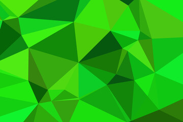 Polygonal mosaic with gradient color abstract geometric background. Low Poly background design. Technology low Poly background. Modern and trendy abstract geometric background in a low poly style.