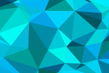 Polygonal mosaic with gradient color abstract geometric background. Low Poly background design. Technology low Poly background. Modern and trendy abstract geometric background in a low poly style.