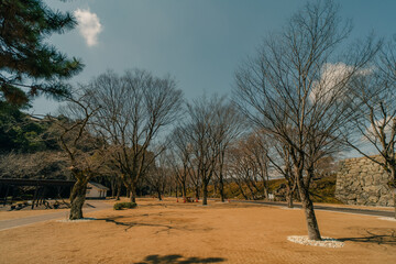 Himeji, Hyogo, Japan - 3 may 2025 Himeji park