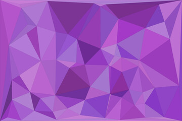 Polygonal mosaic with gradient color abstract geometric background. Low Poly background design. Technology low Poly background. Modern and trendy abstract geometric background in a low poly style.