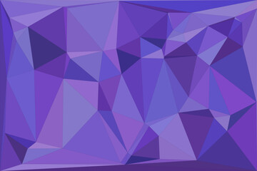 Polygonal mosaic with gradient color abstract geometric background. Low Poly background design. Technology low Poly background. Modern and trendy abstract geometric background in a low poly style.