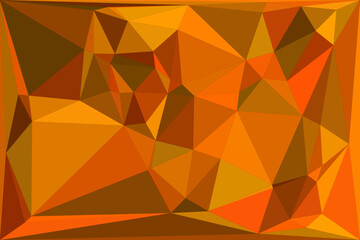 Polygonal mosaic with gradient color abstract geometric background. Low Poly background design. Technology low Poly background. Modern and trendy abstract geometric background in a low poly style.